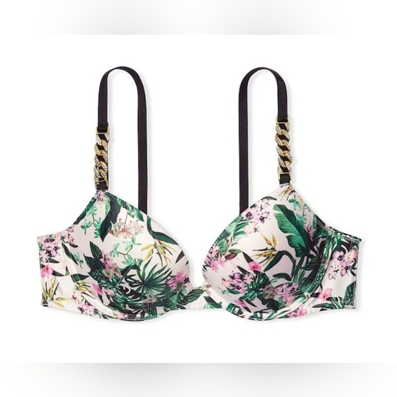 ❤️ NWOT! VICTORIA'S SECRET VERY SEXY PUSH-UP BRA IN ORCHID PARADISE, 38D - Picture 3 of 14